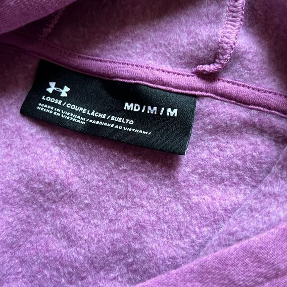Under Armour cropped sweatshirt Size M new with tags C16 - Picture 6 of 9